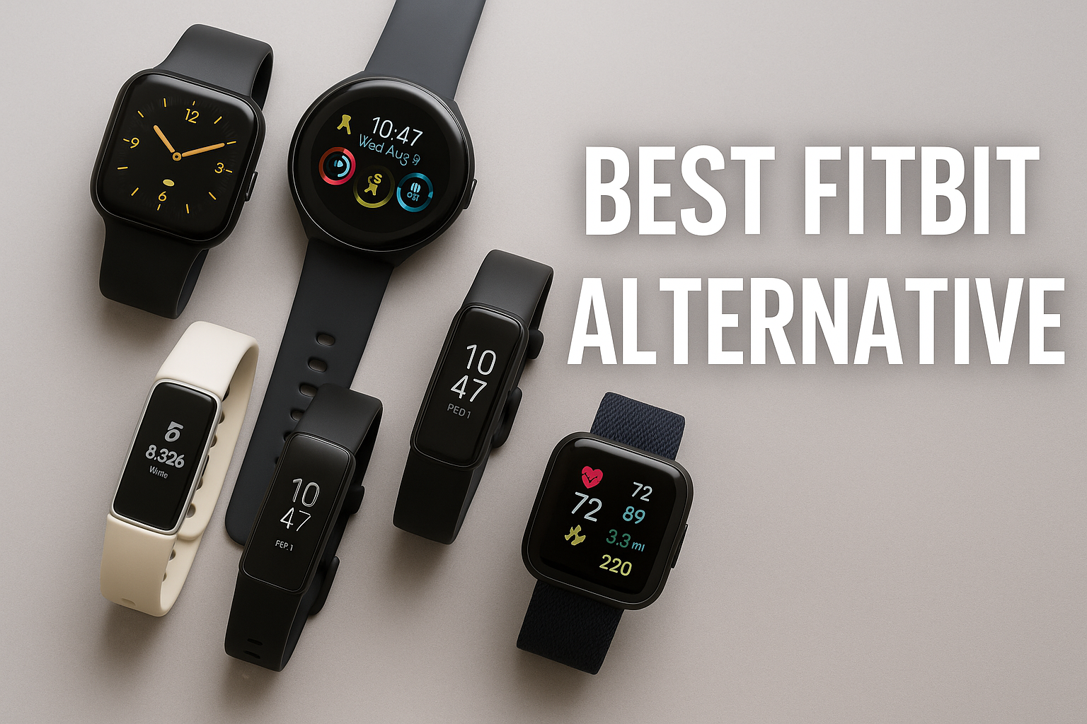 Best Fitbit Alternative 2025 Comparison List